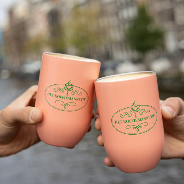 Steel Cup Het Koffiemannetje